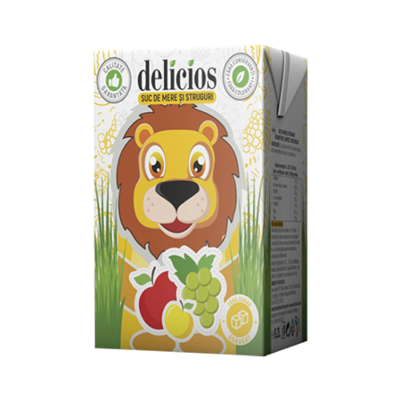 DELICIOS сок(яблоко- виноград) 0,2 л